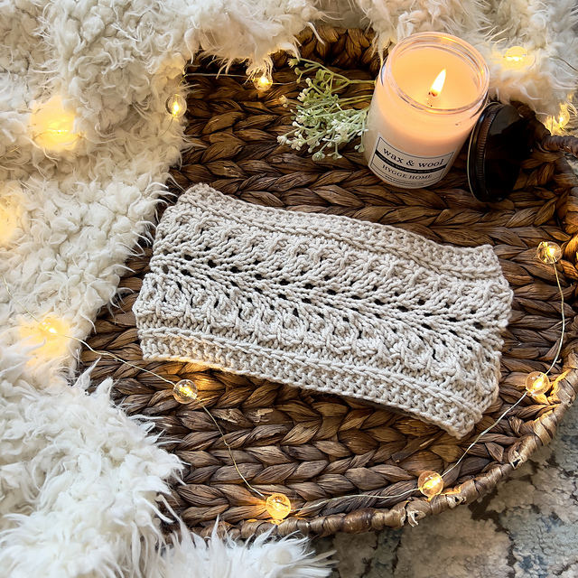 Winter Plume Headband