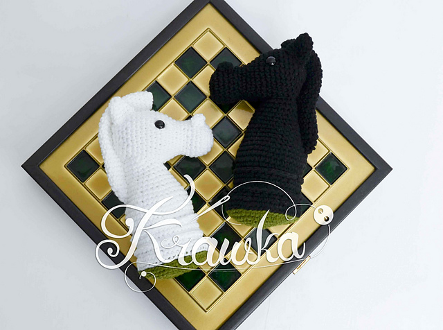 Chess knight Plushie