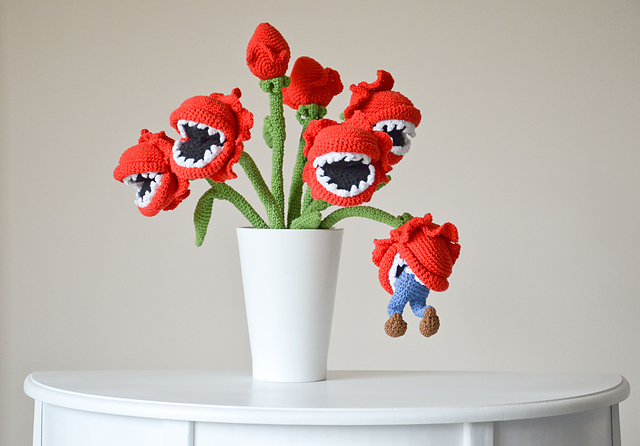 Bouquet of man-eating plants