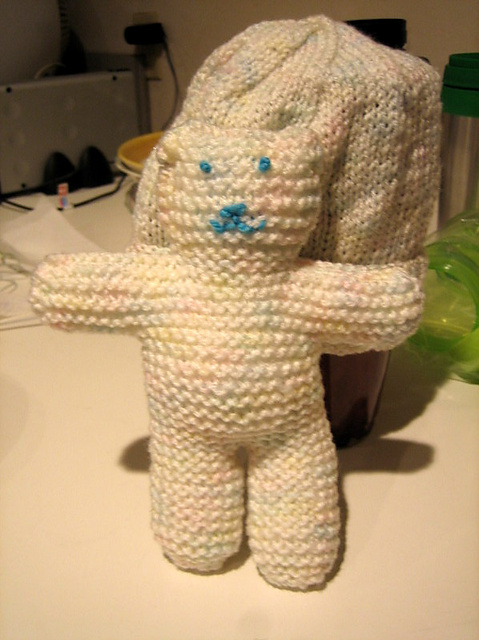 Tulip Patchwork Blanket and Bear