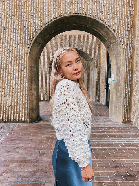 Fashionably Lace Sweater Lite