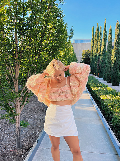 Funfetti Cardigan Lite