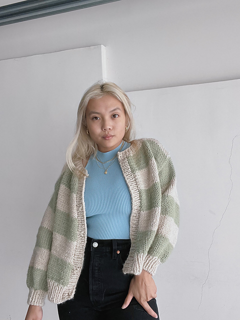 Stripe Me Down Cardigan