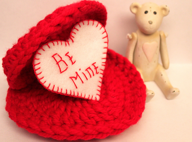 Heart shaped gift box 