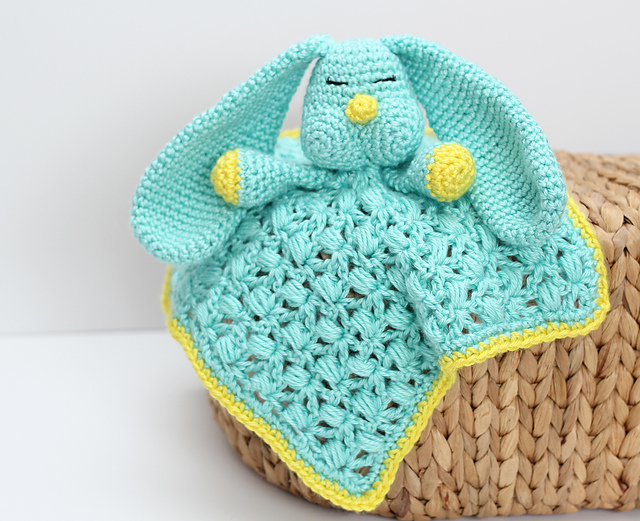 Floppo the Bunny security blanket
