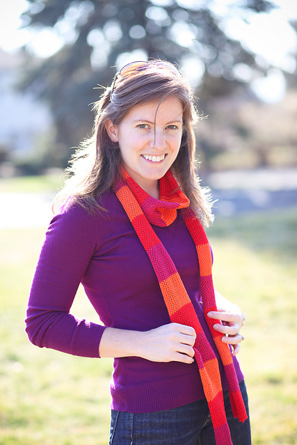 Color Block Scarf