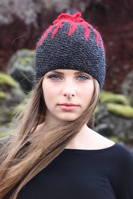 Bárðarbunga wool hat