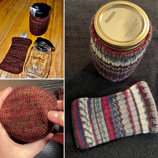 Ravelry: CSM Jam Jar Cover pattern by Karen Taylor (Ramel)