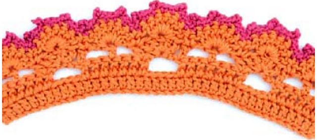 Fan and Double Crochet