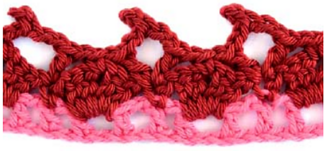 Picot Eyelet Edging