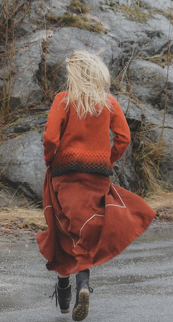Schack Röd Pullover