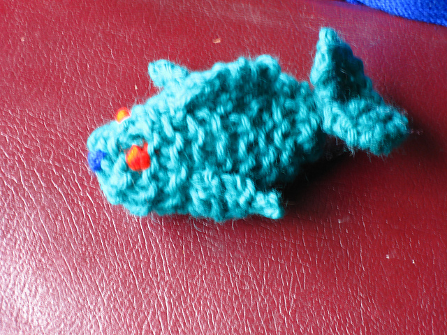 Little Fishy - a Beginner Knit Pattern