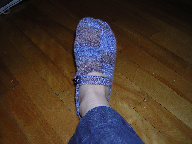 Knit Slippers