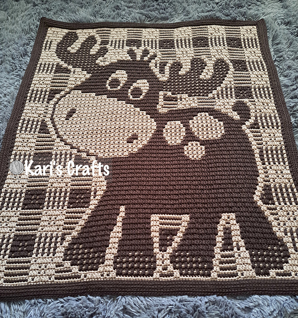 Baby Moose Mosaic