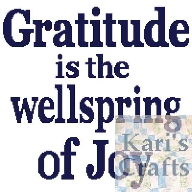 Gratitude