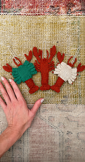 Lobster Christmas Ornament