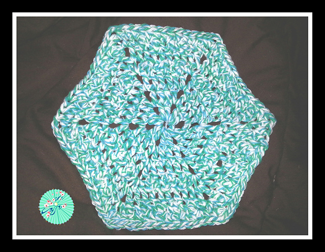 Sunburst Dishcloth
