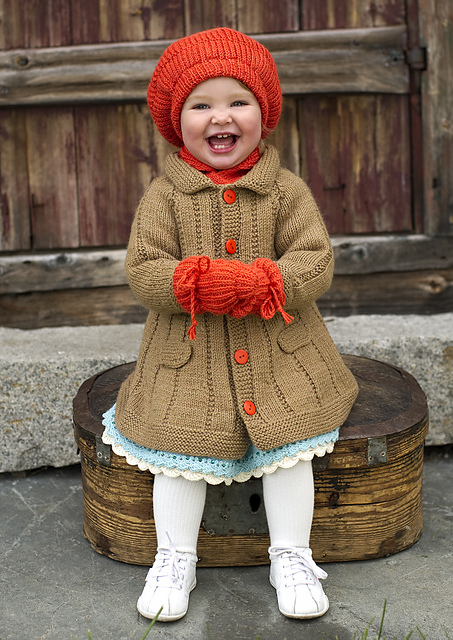 27005 Dale Garn Baby Coat