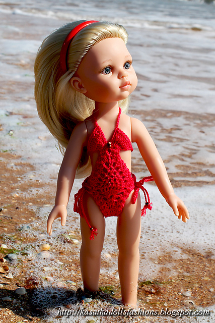 Ravelry: Paola Reina Pineapple Swimsuit pattern by Oksana Lifenko