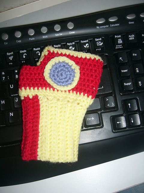 IronMan Fingerless Gloves