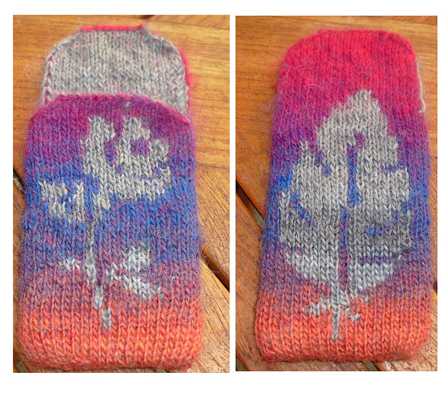 Etui pour disque dur externe en double knitting
