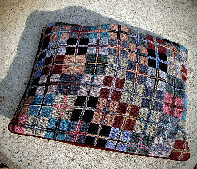 Cross Patch Cushion