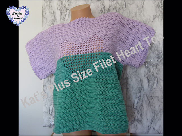 Kat's Plus Size Heart Top