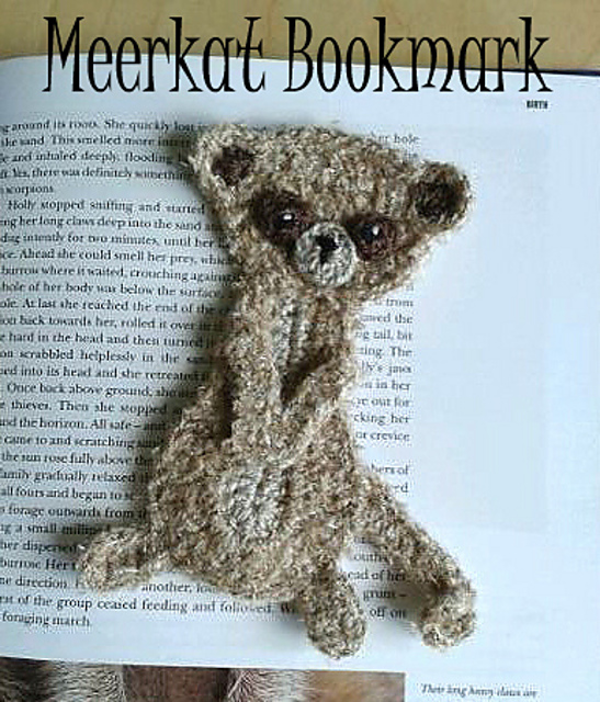 Meerkat Bookmark