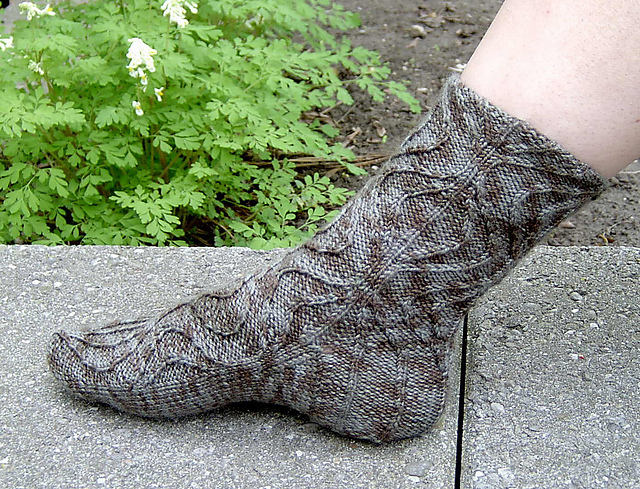 Exploded Ribbing Sock