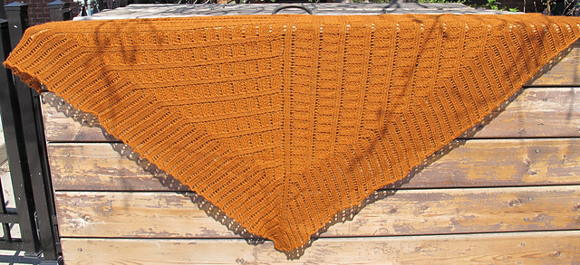 Lines and Lines Shawl