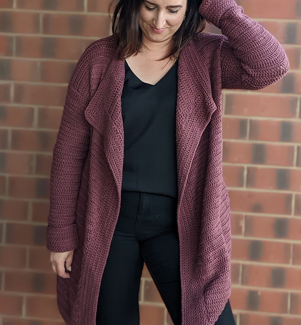 Craving Cranberry Cardi