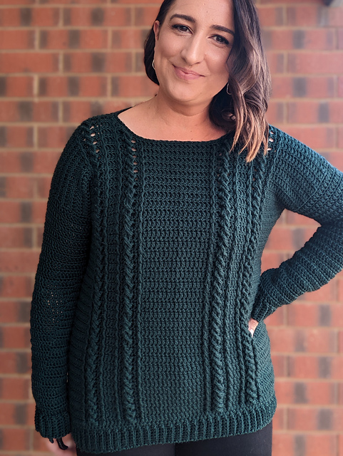 Braided Nell Pullover