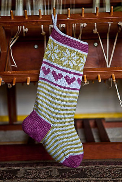Holly Berry Stocking