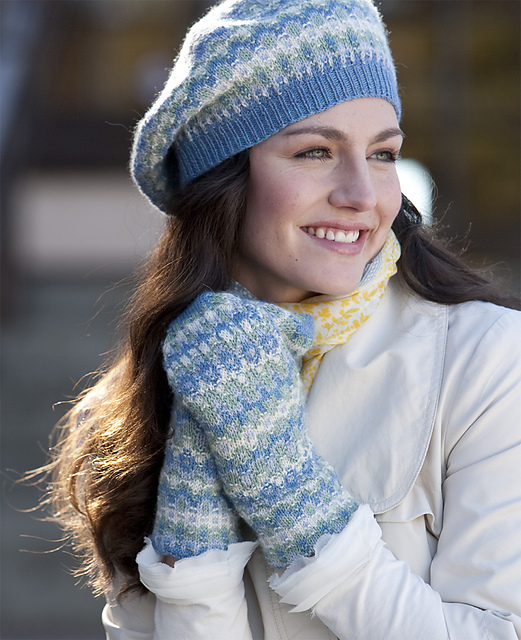 Baltic Mittens + Beret