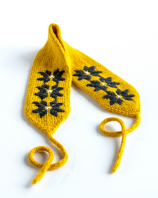 Lenten Rose Mittens + Headwarmer