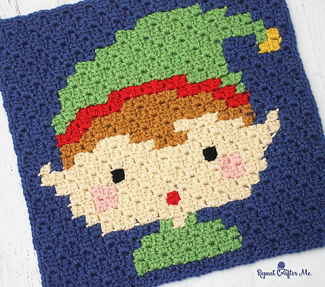 Elf Pixel Square