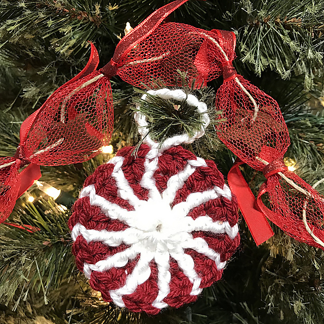 Peppermint Candy Ornament