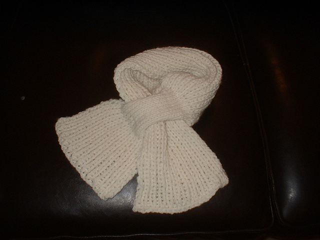 Zara Plus thread through scarf