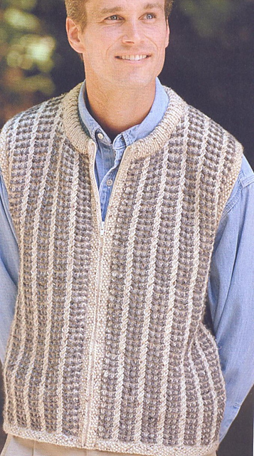 Ripples and Cables Vest