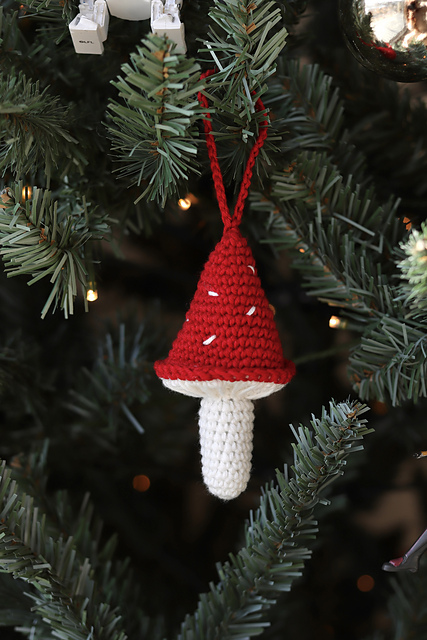 Whispering Mushroom Ornament