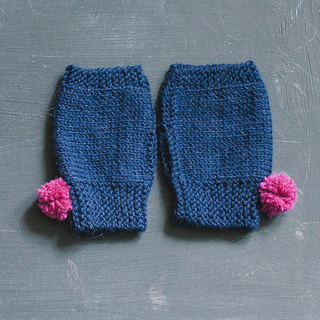 Garter Cuff Mitts