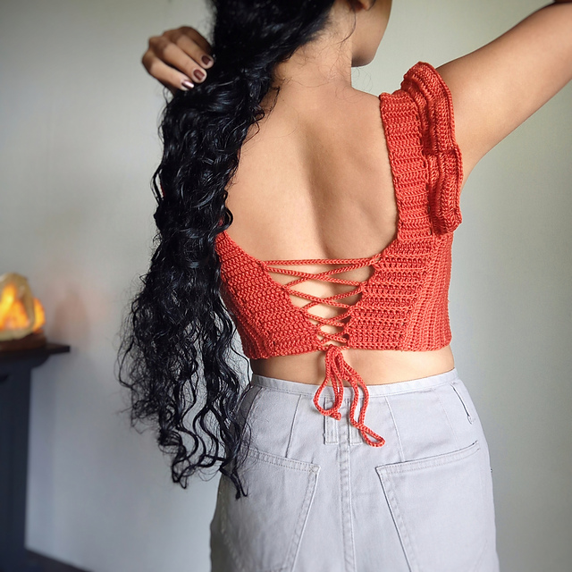 Serenata Top Lace Back