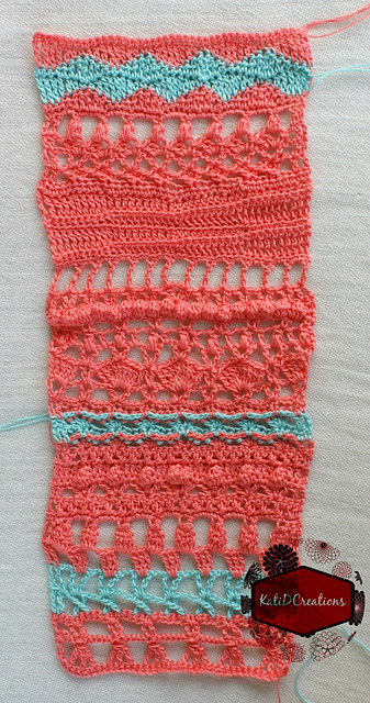 #DIW2 - Mystery blog hop CAL scarf