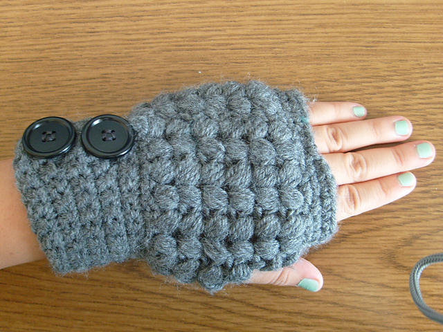 Crochet Fingerless Gloves