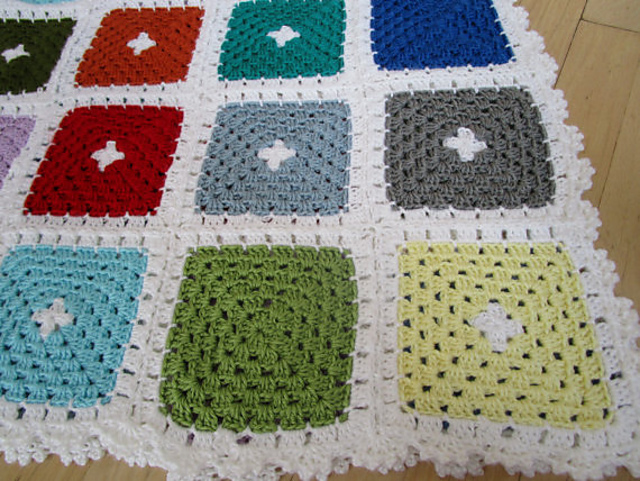 Granny Square Blanket