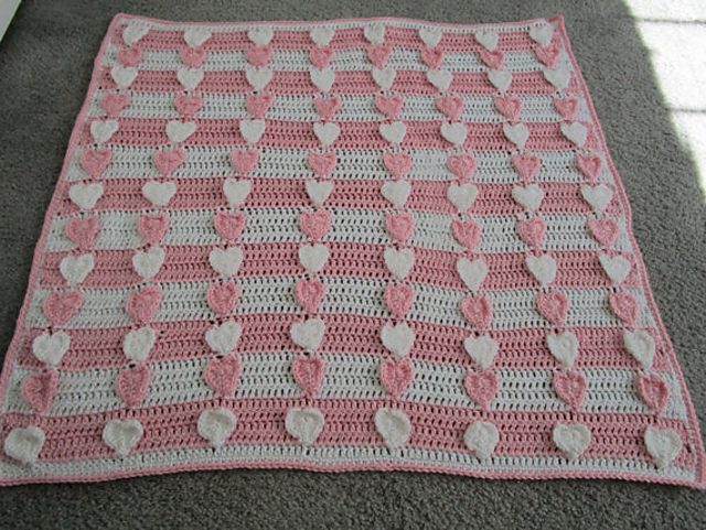 Hearts Blanket