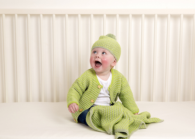 Slip Stitch Baby Set