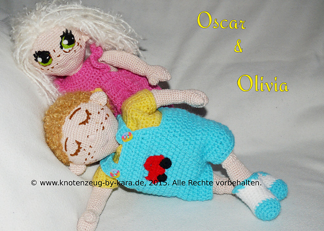 Babypuppen Oscar und Olivia