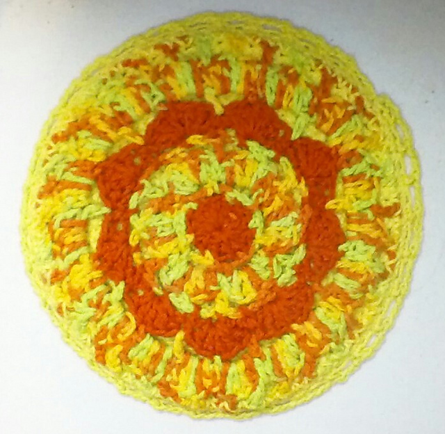 Double Thick Doily Potholder