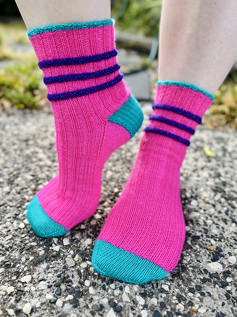 Apple Isle Socks